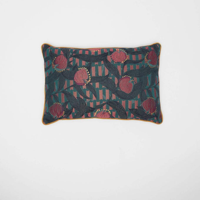 Coussin Belle-Épine rectangle vert