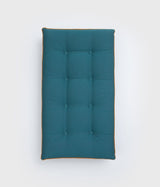 coussin de sol molletonné bleu 