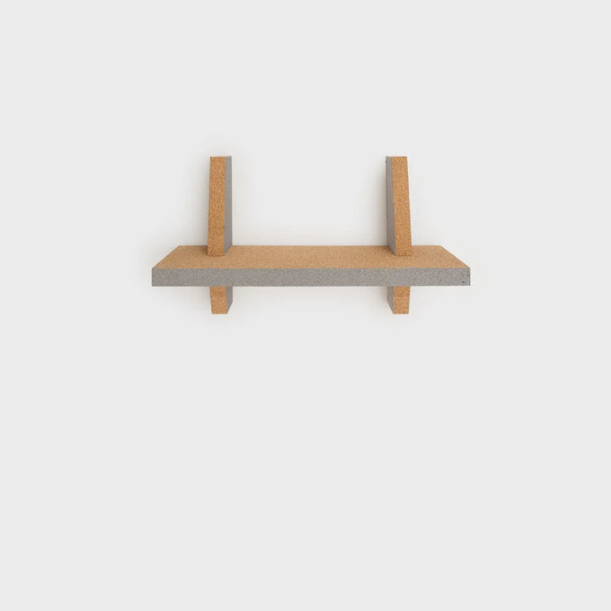 Horizon floating shelf, grey