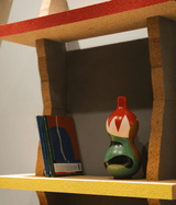 Étagère murale Horizon, jaune