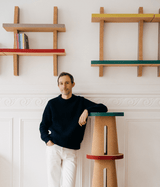 Étagère murale Horizon, jaune