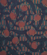 Papier-peint textile Belle-épine - Vert