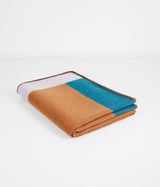 Plaid Louise - ocre/vert canard - Vert / ocre