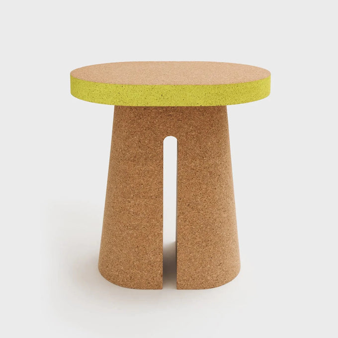 Détour stool, yellow