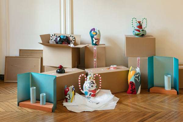 Maison Matisse expose les vases de la collection en édition limitée 1869 à la Galerie Negropontes