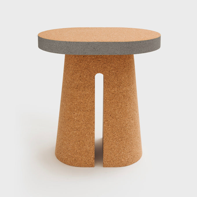 Détour stool, grey