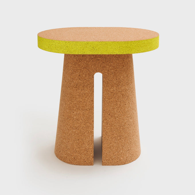 Détour stool, yellow
