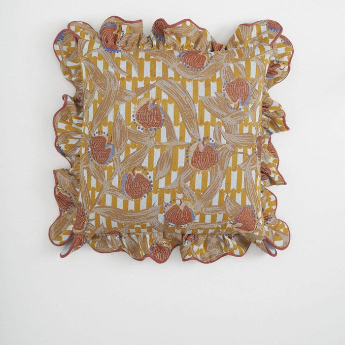 Coussin Belle-épine jaune