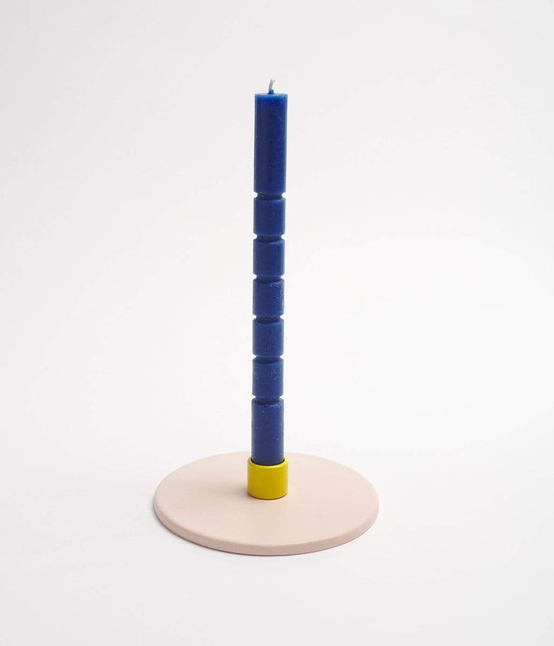 détails chandelle bleue maison matisse