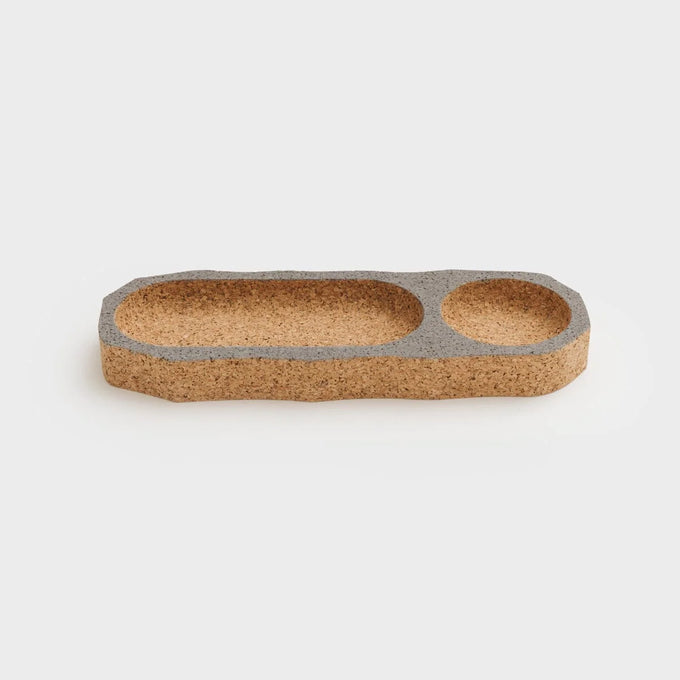 Levant organizer tray, grey