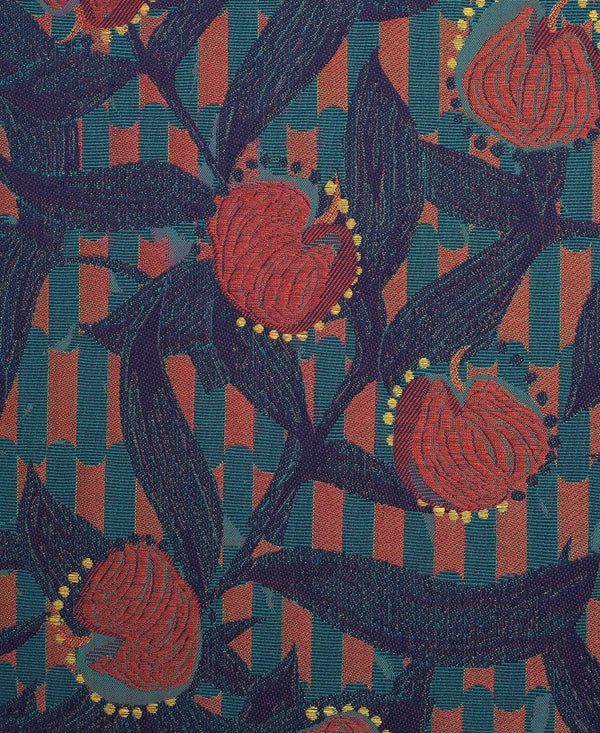 Papier-peint textile Belle-épine vert