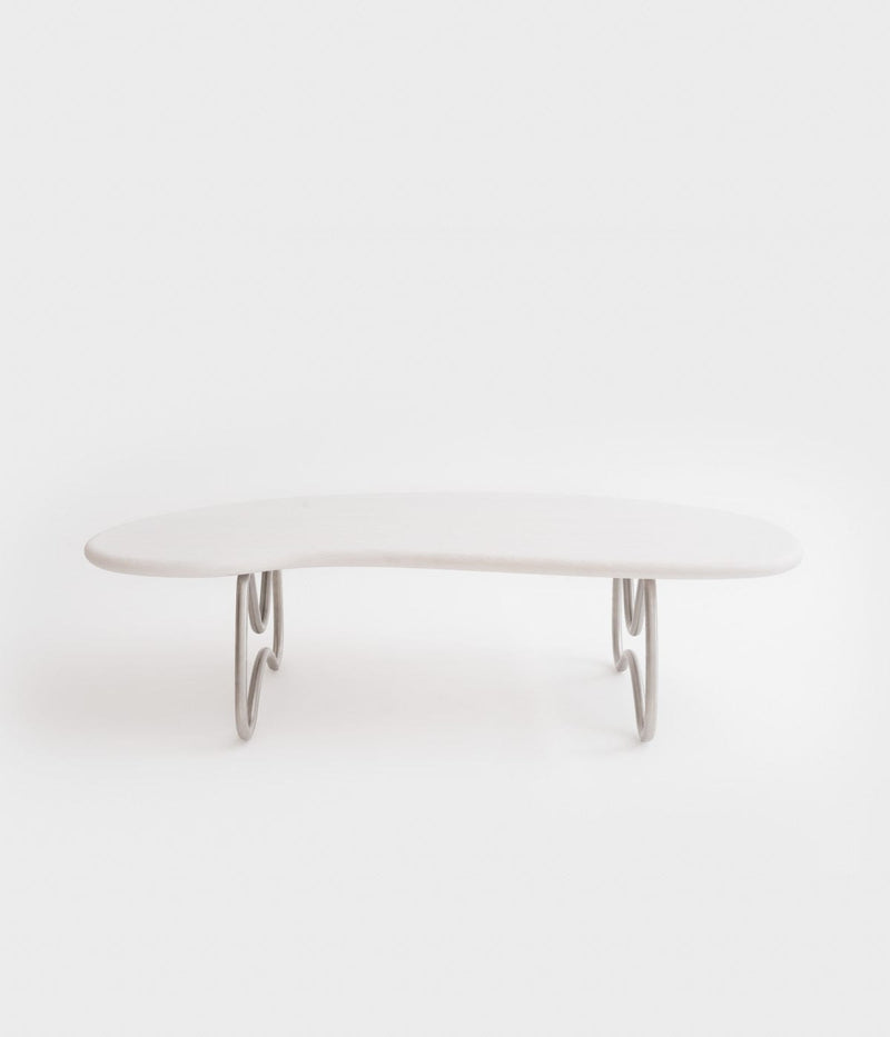 Figue coffee table - stainless steel