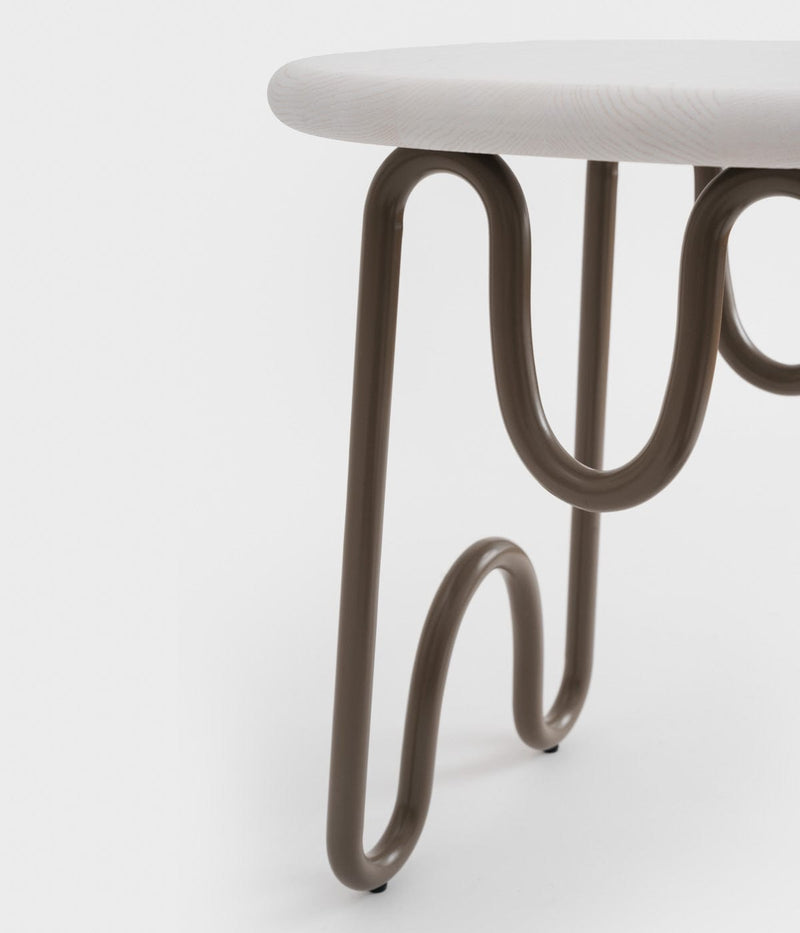 Table d'appoint Lierre - brun