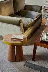 Détour stool, yellow