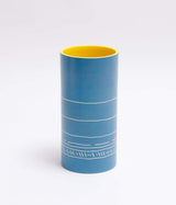 Vase de designer bleu Cadence - Maison Matisse