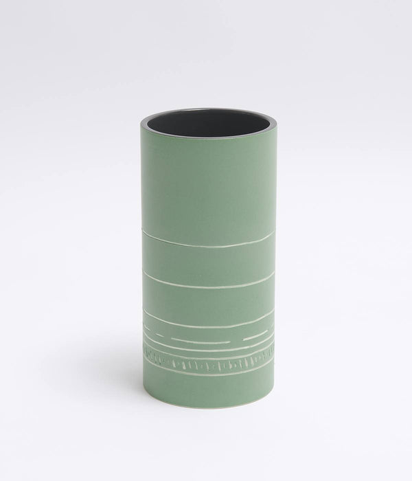 Cadence vase, green